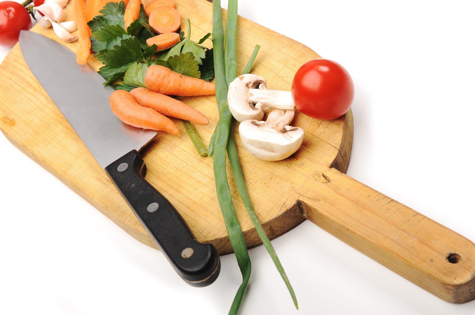 Dettaglio tecnica: taglio a julienne